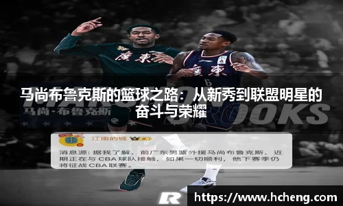 马尚布鲁克斯的篮球之路：从新秀到联盟明星的奋斗与荣耀